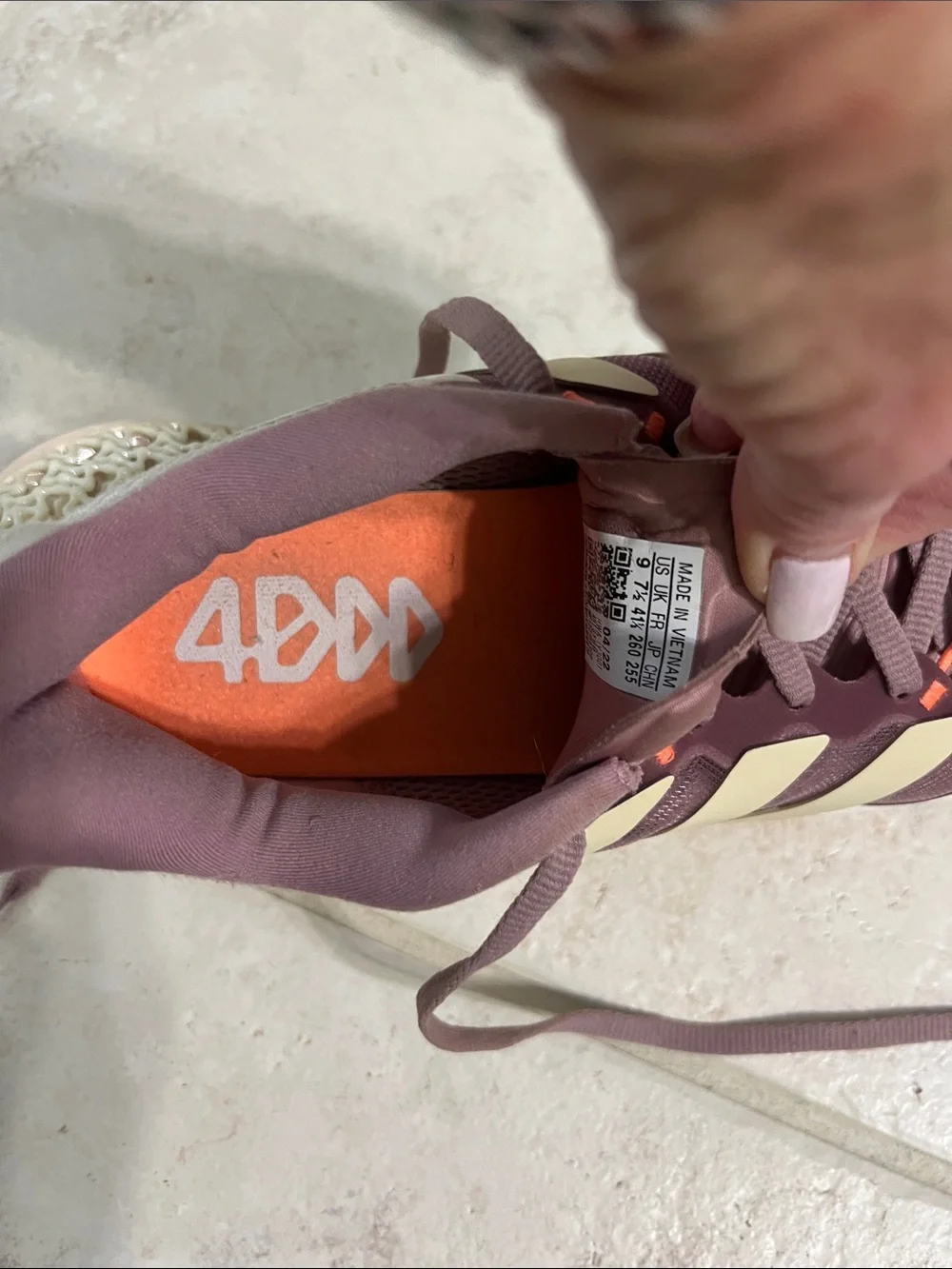 adidas 4DDD  sz9 - Picture 6 of 13